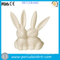 Ceramic animal rabbit Finger Ring Holder